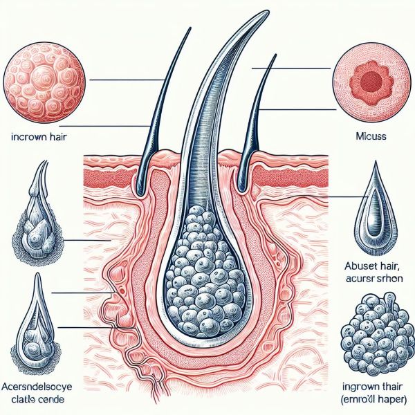 urasla dlaka na trtici